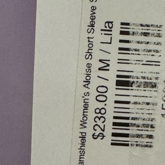 Samshield Aloise short sleeve show shirt with tag. Size M. - Picture 6 of 6